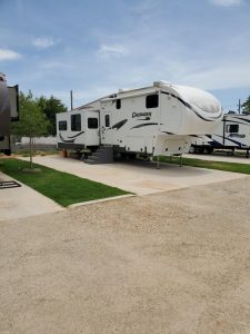 small RV camper